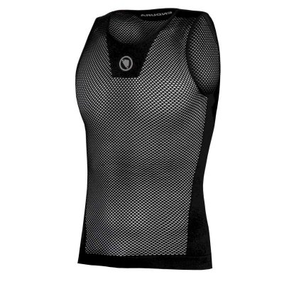 ENDURA Maillot de corps II (sans manches, en maille) - Noir} - S/M}, Noir}