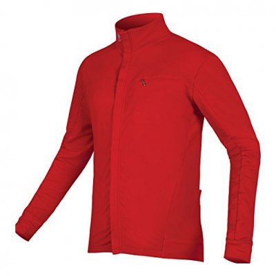 ENDURA Maillot manche longue  Xtract Roubaix rouge - XXL