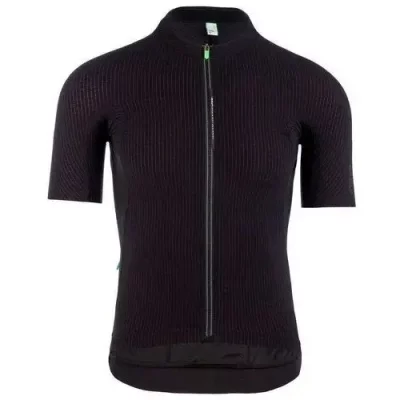 Q36.5 Maillot  L1 Pinstripe X Manches Courtes Noir, Taille S