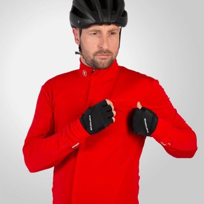 ENDURA Maillot route &agrave; manches longues  Xtract Roubaix, Red