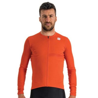 SPORTFUL Maillot  Matchy manche longue rouge orang&eacute; - XL