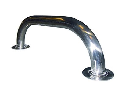 ASTRALPOOL Main courante avec platine &agrave; visser inox l = 2m