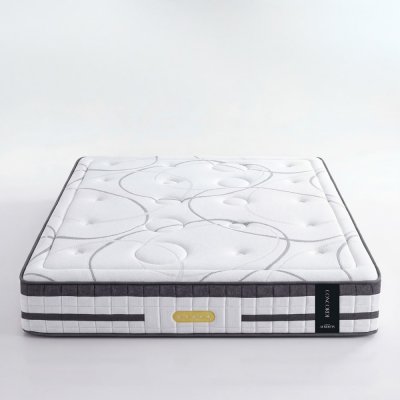 MAISON AUBERTIN  Matelas Concorde blanc/gris - 140x200 cm 140x200 cm