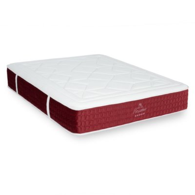 MAISON AUBERTIN  Matelas Passion rouge/blanc - 160x200 cm 160x200 cm