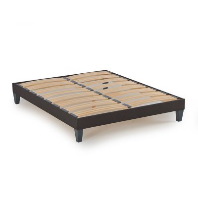 MAISON AUBERTIN  - Sommier en Kit Tissu Gris - 140 x 200 cm