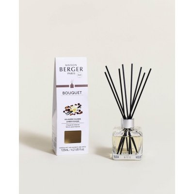 MAISON BERGER  Paris - Bouquet Parfum&eacute; Cube - Parfum Poussi&egrave;re d'Ambre