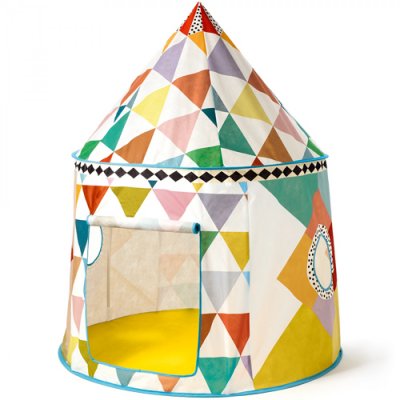 DJECO Maison, cabanes et tipi cabane multicolore