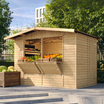Maison de jardin en bois 6 m2 - H232x336x263 cm - Timbela M150 M150