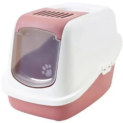 VADIGRAN Maison de toilette nestor rose 56x39x38,5cm