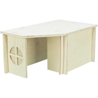 TRIXIE Maison emboitable Holm 33 x 50 x H 23 cm pour lapins
