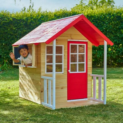 TP TOYS Maisonnette modulable COQUELICOT en bois FSC&reg; marron