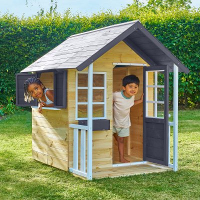 TP TOYS Maisonnette modulable JACINTHES en bois FSC&reg; marron