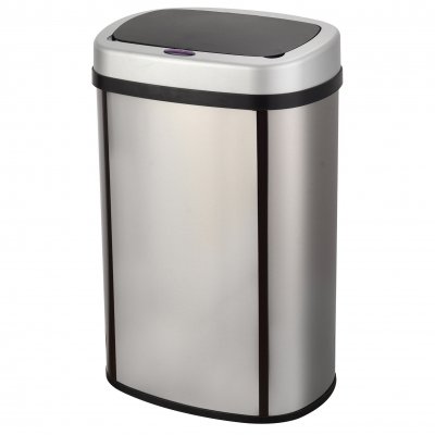 KITCHEN MOVE MAJESTIC SILVER Poubelle de cuisine automatique - Inox - 58L