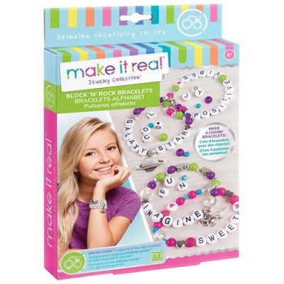 MAKE IT REAL  bracelets en plastique de Block & Rock junior