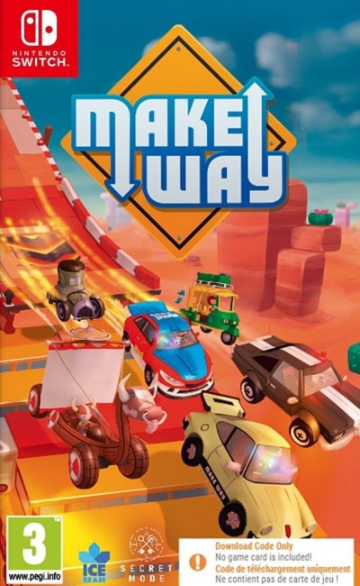 JUST FOR GAMES MAXIMUM ENT. Make way Nintendo (Switch) [Code de t&eacute;l&eacute;chargement] - Neuf