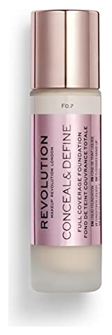 MAKEUP REVOLUTION  Conceal & Define Foundation (Various Shades) - F1