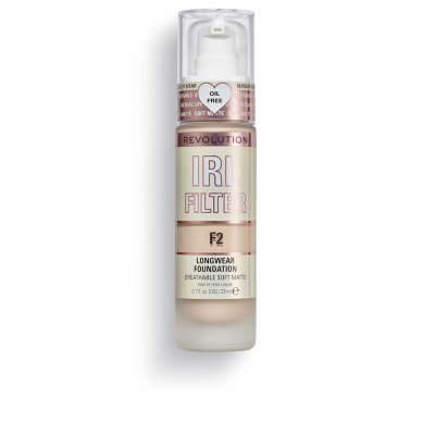REVOLUTION MAKE UP Makeup Revolution, Irl Filter, Longwear, Fond de Teint, F2, 23ml
