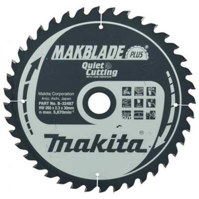 MAKITA Maki S&auml;geblatt 260x30x40Z B-32487 B-32487