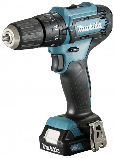 MAKITA  2 vitesses-Perceuse-visseuse &agrave; percussion sans fil + chargeur 