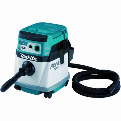 MAKITA  - aspirateur 18Vx2 15L moteur bl aws dry silent DVC157LZX3