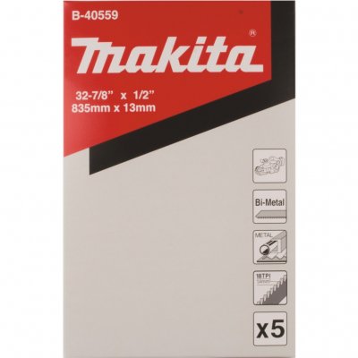 MAKITA  B-40559 - Lame de scie ruban - 835 x 13 mm (5 pcs)