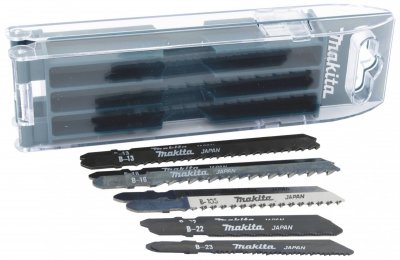 MAKITA  B-44410 Assortiment/Lames de Scie Sauteuse, Gris