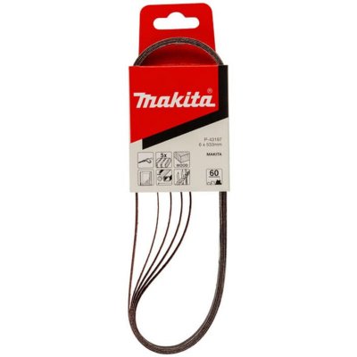 MAKITA  - Bande abrasive 6 mm x 533 mm - Grain : 60