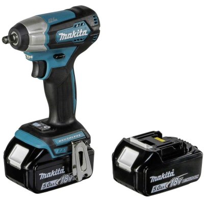 MAKITA  - Boulonneuse 3/8 18 V 2x5,.Ah Li-Ion 180Nm - DTW180RTJ