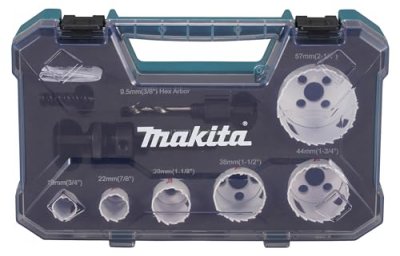 MAKITA  Coffret de 6 scies cloche D-47117 pour Plombier