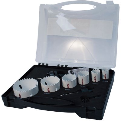 MAKITA  - Coffret de 6 scies cloches tr&eacute;pans bim&eacute;tal
