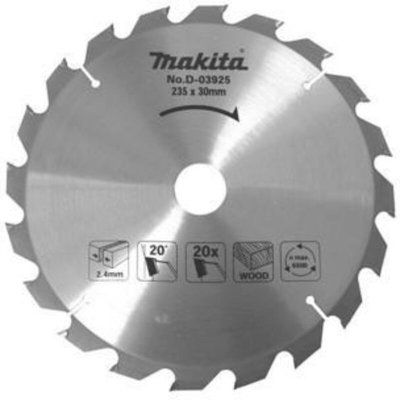 MAKITA  d-03333 165 x 20 mm 24 Lame de scie circulaire