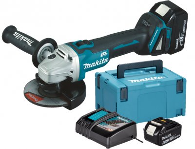 MAKITA  DGA504RTJ Meuleuse &agrave; batteries LXT 18V