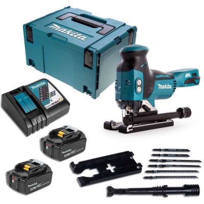 MAKITA  DJV181RMJ Scie sauteuse 135 mm avec 2 batteries 18 V 4 Ah