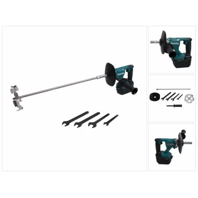 MAKITA  Dut130z Brushless Mixing Vert,Bleu,Noir
