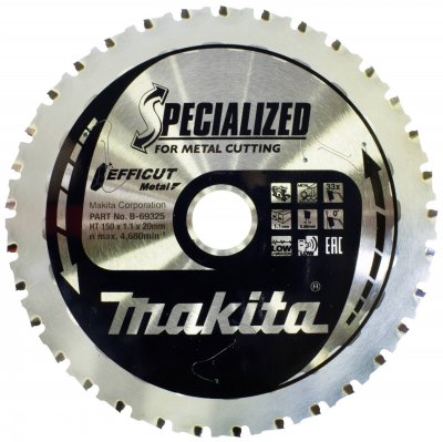 MAKITA  EFFICUT Lame de scie 150x20 mm, 33 dents - B-69325