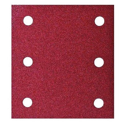 MAKITA  - feuilles abrasives 114 x 102 mm et 6 trous d'aspiration - Grain : 150