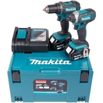 MAKITA  kit dlx2131tj (dtd152 dhp482 2 x 5,0 ah dc18rc makpac 3)