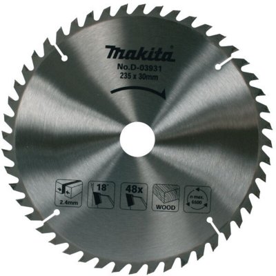 MAKITA  - Lame de scie circulaire carbure 235mm 48 dents - D-03931