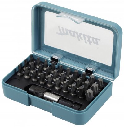 MAKITA  - P-73352 Jeu dembouts 31 pi&egrave;ces 6 pans int&eacute;rieurs (tx)