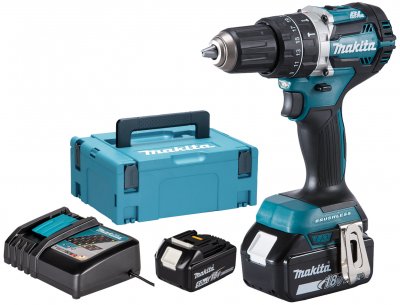 MAKITA  Perceuse visseuse 18V Li-Ion 5 Ah DHP484RTJ
