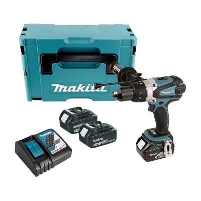 MAKITA  Perceuse visseuse a percussion 2x18V 3Ah Li