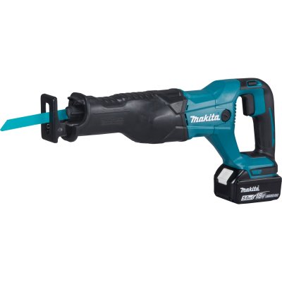 MAKITA  - scie alternative sans fil 18V DJR186RT / 1x 5.0 batterie Ah