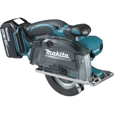 MAKITA  Scie circulaire &agrave; m&eacute;taux 18 V Li-Ion 5 Ah &Oslash; 136 mm DCS552RTJ