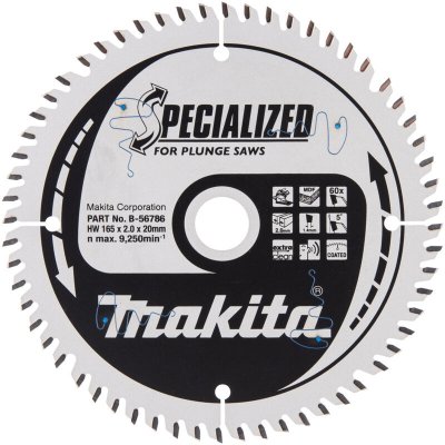MAKITA  SPECIALIZED Lame 165x20x60D - B-56786