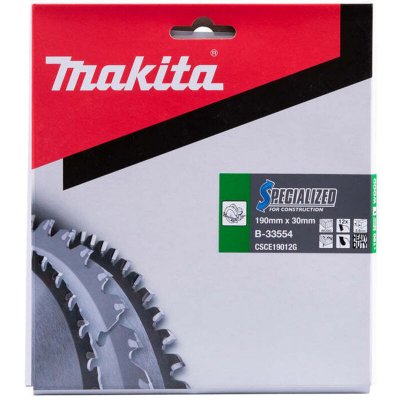 MAKITA  specialized Lame de scie, 190&nbsp;x 30&nbsp;mm, 12Z, B-33554