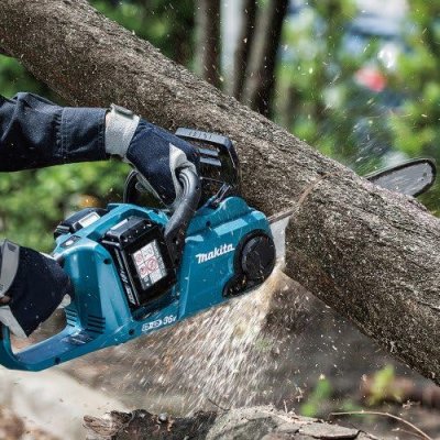 MAKITA  - Tron&ccedil;onneuse 36V (2x18V) 35 cm DUC353 + 2 batt 3Ah DUC353RF2