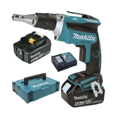 MAKITA  - Visseuse &agrave; placo 18V lxt (2x5.0 Ah) en makpac DFS452RTJ