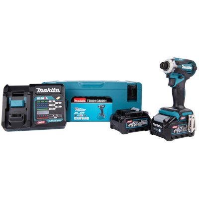 MAKITA  XGT TD001GM201 Perceuse &agrave; percus. ss fil 40VMAX