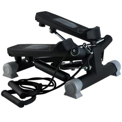 MALATEC  Stepper cardio fitness training avec &eacute;lastiques