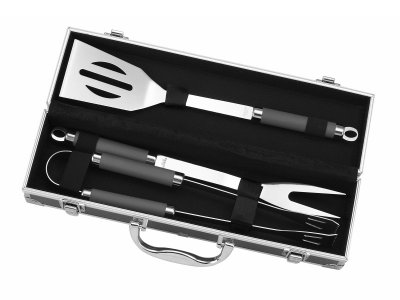 LE MARQUIER Malette 3 ustensiles plancha -  